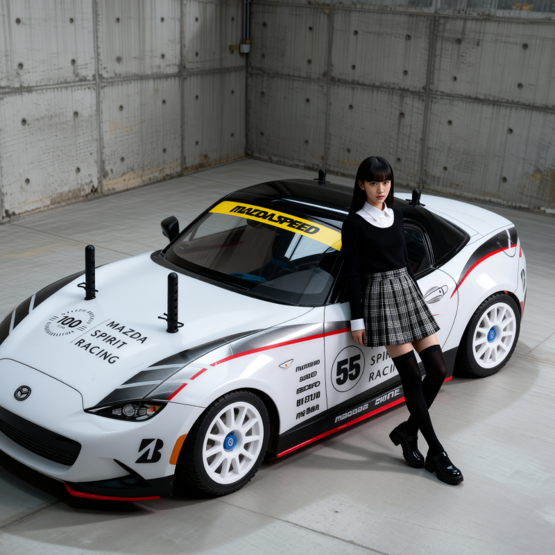 jason9394's tweet photo. Spirit of Racing. ๐๐ค#Mazdaspeed #NDMiata #JDM #CarCulture #ShowReady #MX5Life #GarageVibes #WhiteWheels #RacingLivery #AI #RC #Tamiya #MB01 #RWD #Mazda #Roadster https://t.co/mNAGExEM5l