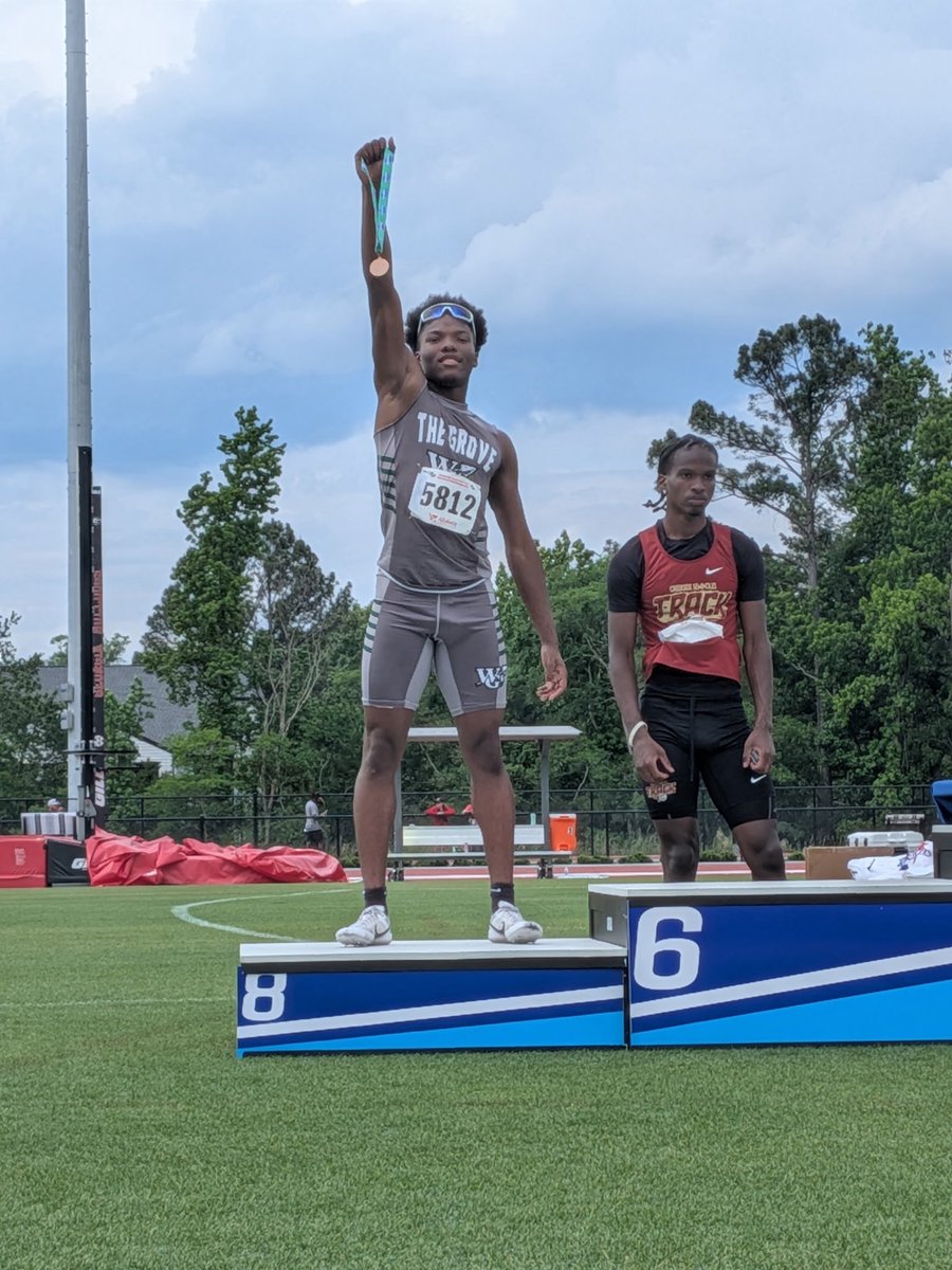 TheGrove_Track's tweet photo. Congratulations to Caleb McGuire placing 8th in the boys 300h..
#compete https://t.co/oCOsLAAQ6Z