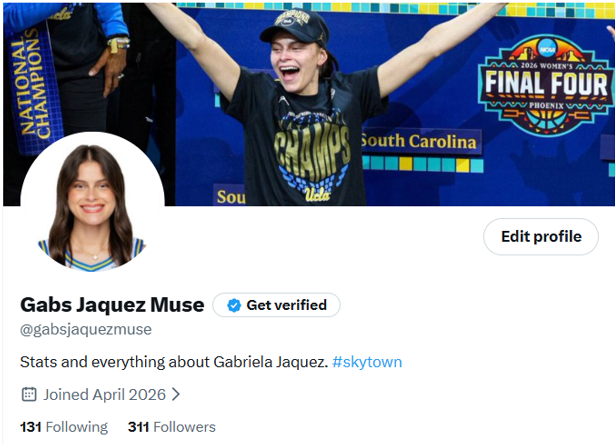 Gabs Jaquez Muse tweet media