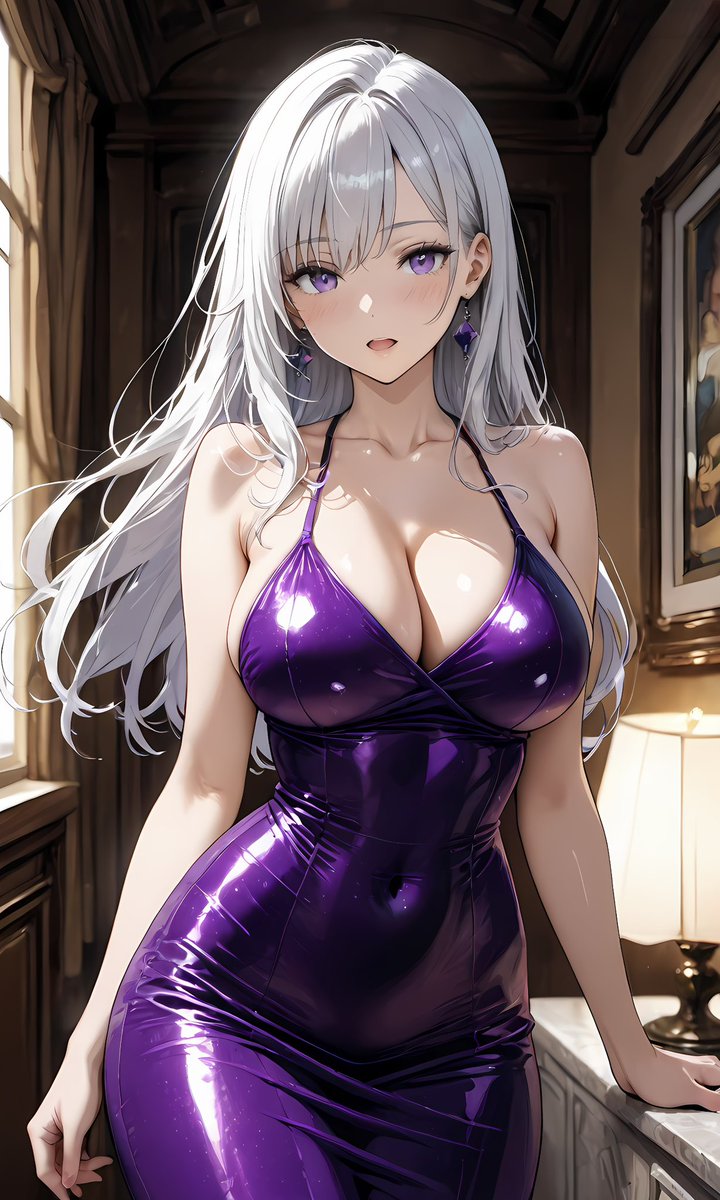 LukeAIart's tweet photo. 支援サイトに銀髪美女投稿しました✨ https://t.co/QPo63VGZdn