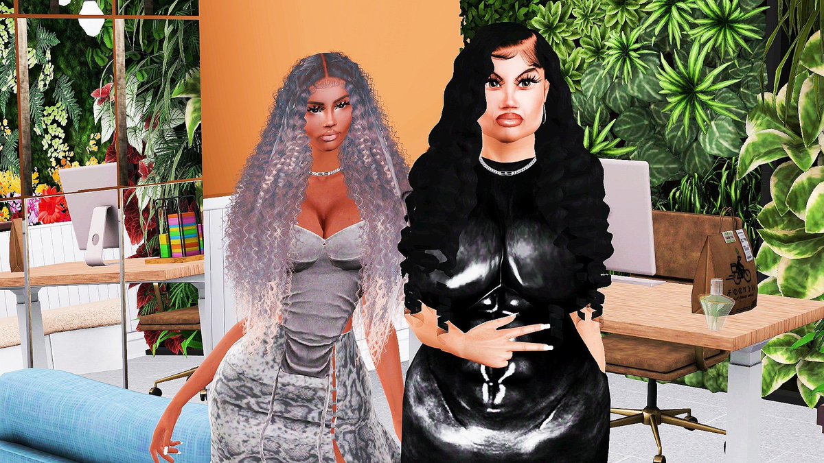Jazminebgc's tweet photo. @BGC4sims @MelanieFox_1 the baddest https://t.co/jhdwSs89AW
