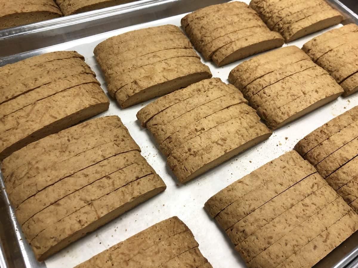 roxsbiscotti's tweet photo. Coconut biscotti ready for packaging #nutfree # dairy free https://t.co/6WqwkJVHBS