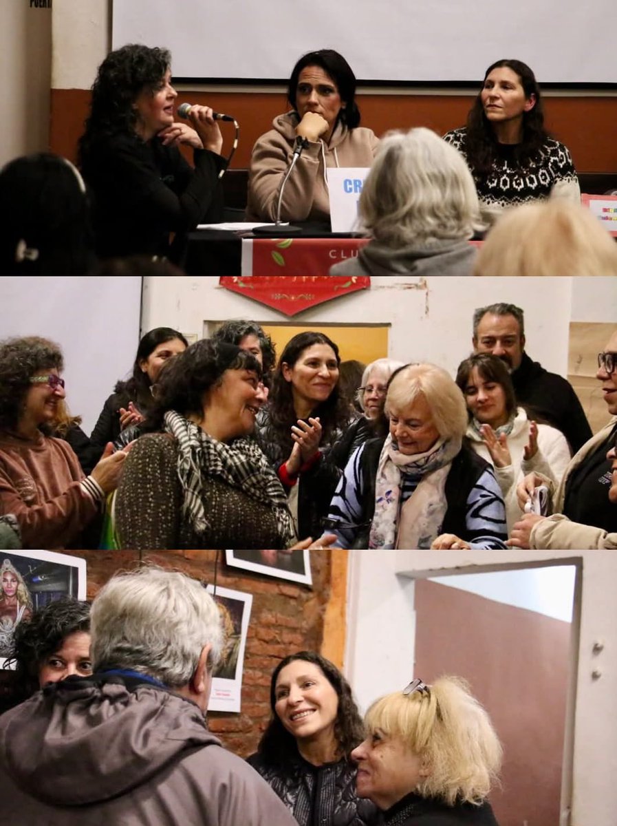 furiatrava's tweet photo. Desde @lacasadelohana junto a la comision de genero del Club Larrazabal llavamos al barrio la peliculs Cuidadoras, donde ademsd tuvimos conversstieio junto a una de sus directoras y la Senadora provincial @MoniMacha en el marco de los 14 años de ls Ley de identidad de genero. https://t.co/yVEFa4FLzO