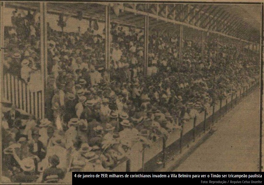 karloss19991's tweet photo. Muito se fala da invasão de 1976 e da invasão ao Japão, mas pouco se fala da invasão de 1931 na vila Belmiro.

Em jogo decisivo do paulista de 1930, os torcedores lotaram 8 composições de trem e desceram a serra. Lá, viram o time virar o jogo pra 5x2 e se sagrar tricampeão+ https://t.co/TgZnK98ZQp
