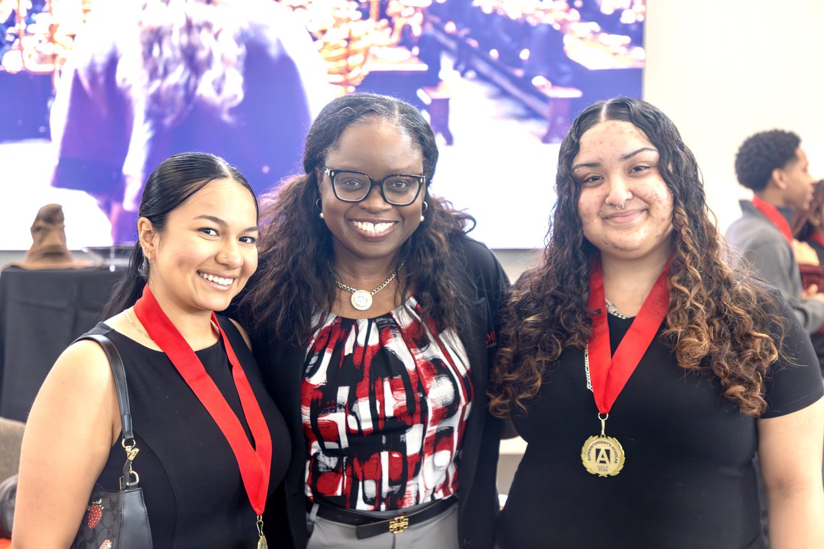 drgoffney's tweet photo. What a moment! Celebrating the top 110 students in Aldine ISD — the top 10 students from each of our 11 high schools.

Every single student is graduating and heading to a college or university — some right here in Houston, others across the great state of Texas, and many across the country.

I could not be more proud of these students and all they have accomplished. Their future is bright, and this is only the beginning of the incredible impact they will make in the world.

Congratulations to all 110 scholars — your Aldine family is cheering you on every step of the way!