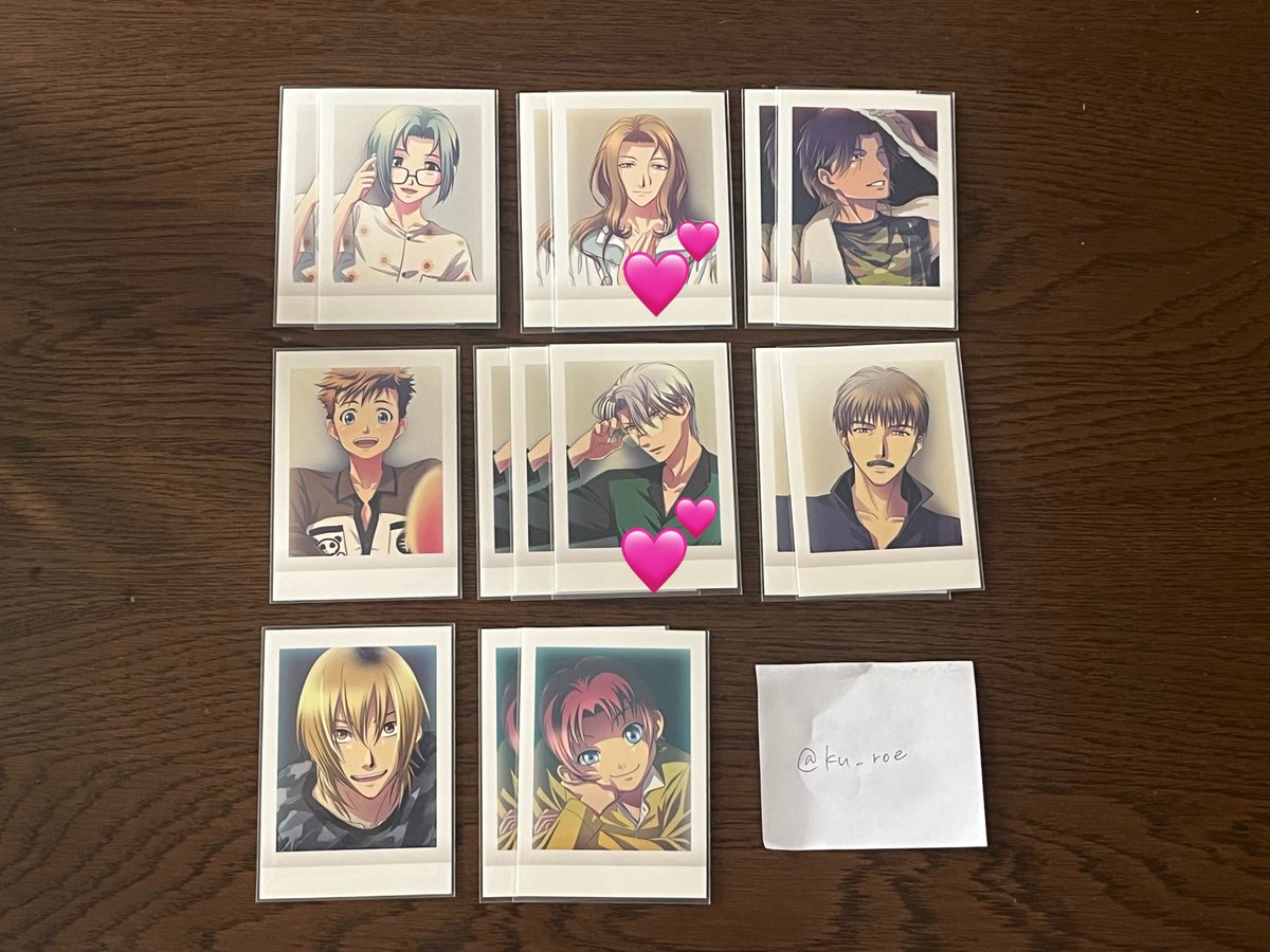 Ku__roe's tweet photo. @otrrk_trk ☆初めまして、こんにちは
検索からのお声掛け失礼いたします🙇‍♀️
当方、💕が付いているものを所持しております。
郵送にて、本多との交換は可能でしょうか？比率違いにて2:1での交換を希望しております。お好きな組み合わせで構いませんので御検討よろしくお願いいたします！🦋 https://t.co/GufTE9yNdS