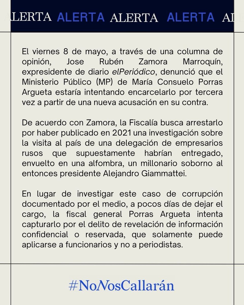 #NoNosCallarán tweet media