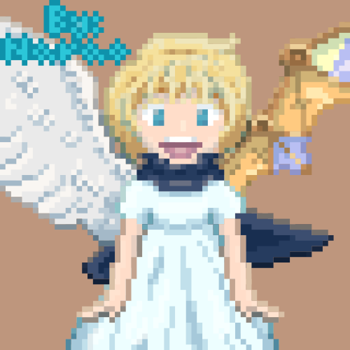 NaraoOnThePaper's tweet photo. aaaand done! :v Mia from #BeyondTheClouds
#pixelart https://t.co/GcmOCjzys6