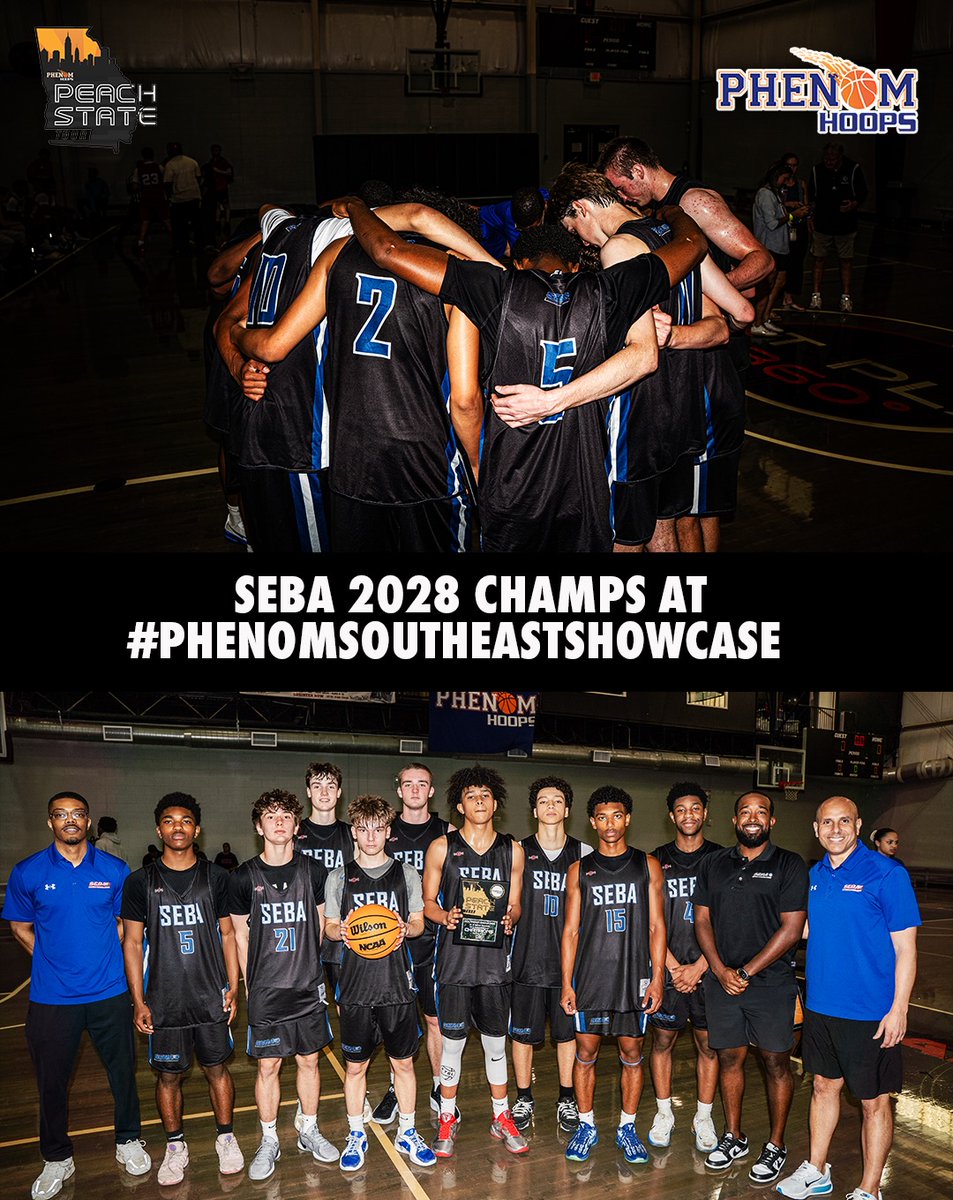 PhenomGeorgia_'s tweet photo. SEBA 2028 finished off the weekend undefeated to build a huge momentum into the live period taking home the 16U trophy at the #phenomsouthernshowcase #PhenomHoops 

@Coach_Rick57 @colbylewis20 @POBScout @JeffreyBendel_ @Phenom_Hoops @ty1ewis @UnderratedAthl_ https://t.co/K7uVMH03ai