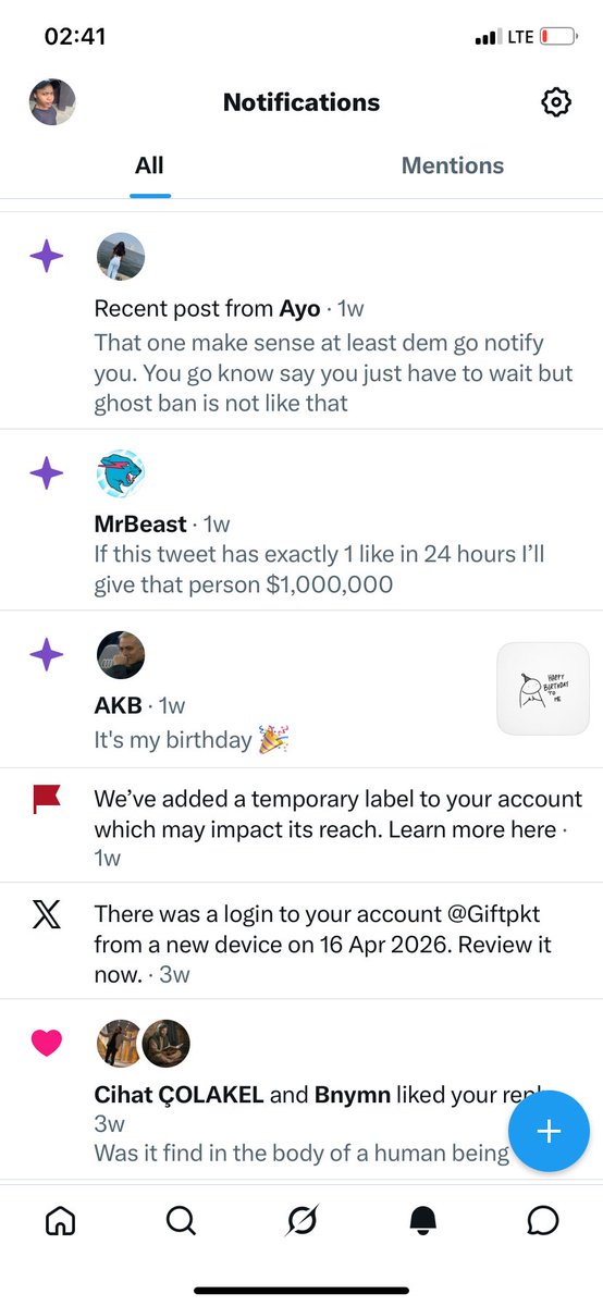 Gift tweet media