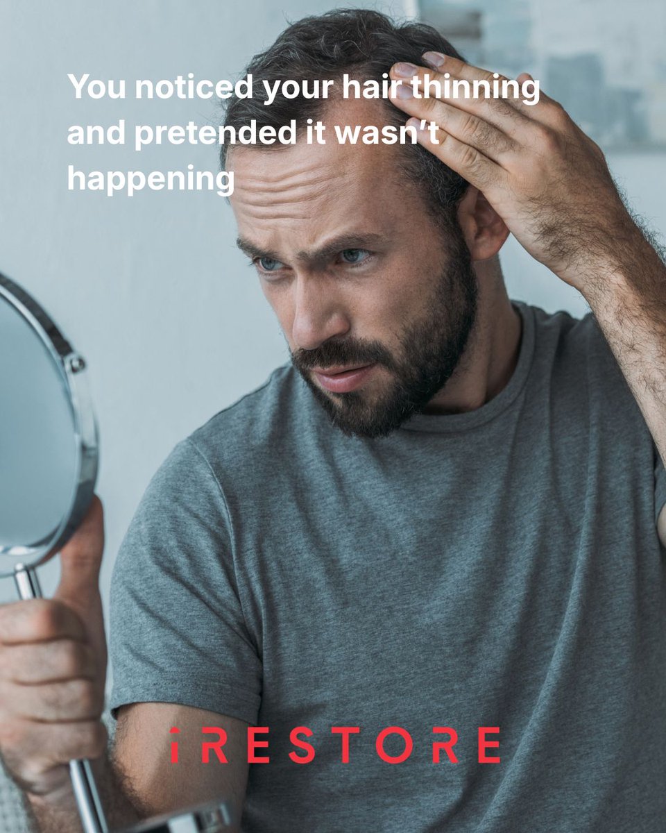irestorein's tweet photo. We’ve all done it
But ignoring it
doesn’t slow it down
Starting early does

#HairLossAwareness #MensGroomingIndia #HairFallMen #EarlyHairLoss #HairHealth #irestorelaser #irestorelaserindia https://t.co/QcRVb0kX68