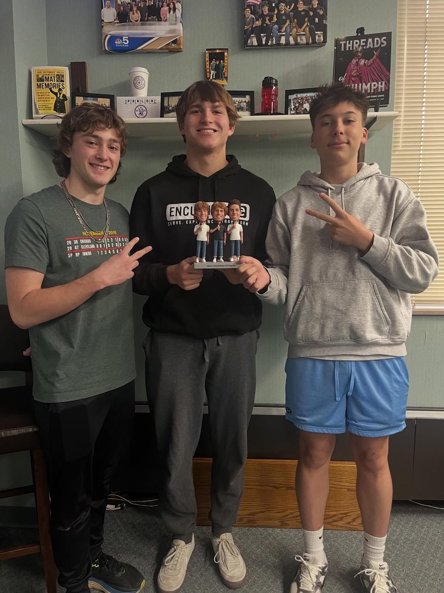 PC3Media's tweet photo. 3 bobbleheads if I ever saw them! https://t.co/IeaX5w2VQI