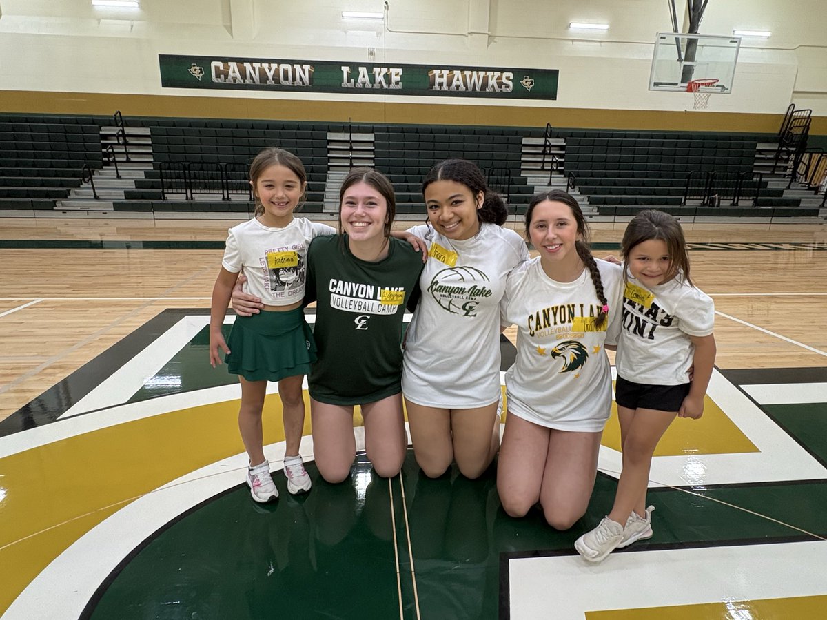 CoachV24's tweet photo. Loved having my little cousins at our mini Hawks clinic, teaching them the sport I love! They were the cutest little volleyballers 🫶 https://t.co/71i6JXkNS6