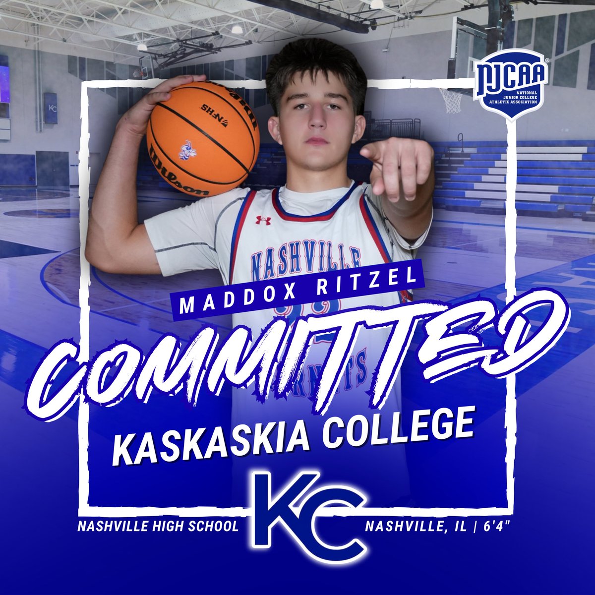 maddox_ritzel's tweet photo. After a lot of thought, prayer, and conversations with my family and coaches, I’m excited to announce my commitment to continue my academic and basketball career at Kaskaskia College. Thank you to God, my family, teammates, coaches, and all who have supported me on this journey. https://t.co/AbZbrL4dG6