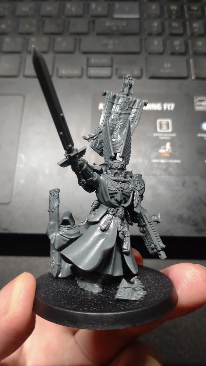 RexChiu9's tweet photo. #WarhammerCommunity
2000分陣容組裝進度
至高大導師 阿茲瑞爾 1/1
內環近衛3/3
死翼大導師 貝利亞0/1
死翼騎士0/5
死翼終結者0/5
鴉翼指揮組0/3
救贖者無畏0/1
好像有點難在六月前全部組完。 https://t.co/9UGEm7sQ7I