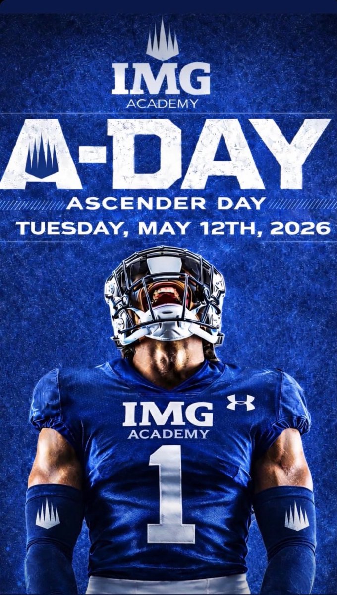 HaydenGaulding's tweet photo. A-Day tomorrow at 9am! Excited to compete against the best!

@IMGAFootball 
@CoachStudOL 
@CoachPondIMG 
@CoachDennisIMG 
@Coach_M_Peters 
@OLCoach_Parker 
@COACHFOA_OL 
@BigPlayRay50 
#brotherhood #compete https://t.co/hN1F1uhdey