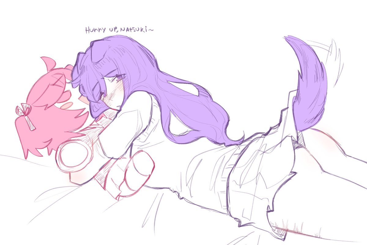 pockiseisont's tweet photo. heh yuri 
#natsuri ¿¿ https://t.co/HV20gXK78j