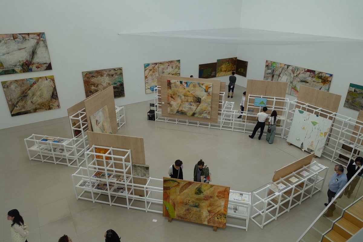 豊田市美術館にて、櫃田伸也「通り過ぎた風景」を観ました。愛知県立