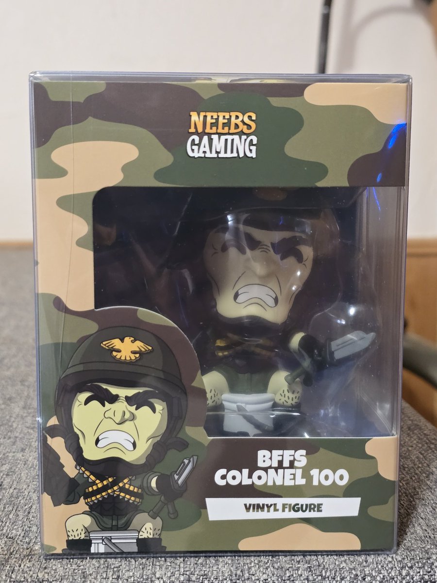 MagicFlyNPotato's tweet photo. The Colonel has Arrived!!! @NeebsOfficial #Neebsgaming #BFFS #BattlefieldFriends #Colonel100 #YouTooz https://t.co/1hMoN12jFS