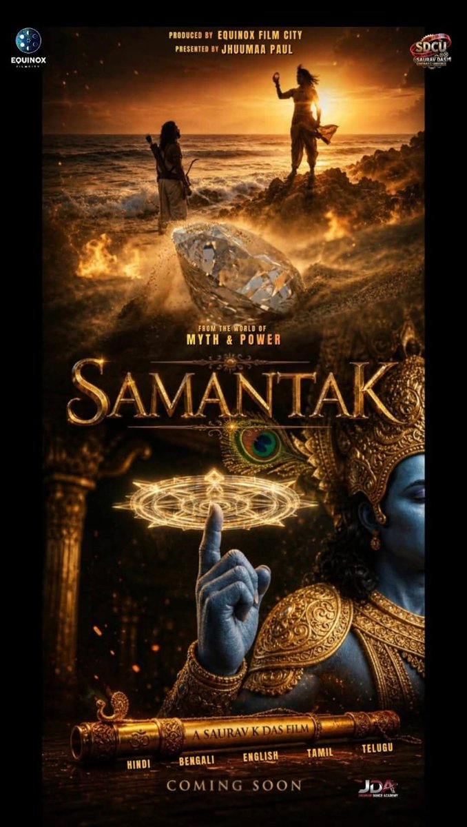 WB_BoxOffice's tweet photo. ‘কোহিনূর’ MAKERS ANNOUNCE NEXT CHAPTER IN #SDCU — NEW POSTERS ARE HERE... Here are the teaser posters of #Samantak - next chapter in cinematic universe #SDCU after 2024 film #Kohinoor.
A film by #SauravKDas... #SamantakTrailer arrives soon... Will release in multiple languages. https://t.co/yacWtgRBJE
