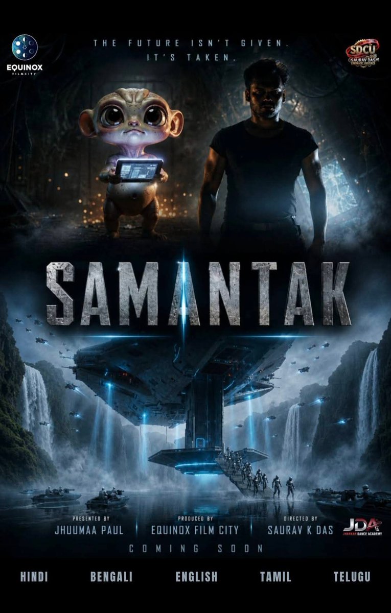 WB_BoxOffice's tweet photo. ‘কোহিনূর’ MAKERS ANNOUNCE NEXT CHAPTER IN #SDCU — NEW POSTERS ARE HERE... Here are the teaser posters of #Samantak - next chapter in cinematic universe #SDCU after 2024 film #Kohinoor.
A film by #SauravKDas... #SamantakTrailer arrives soon... Will release in multiple languages. https://t.co/yacWtgRBJE