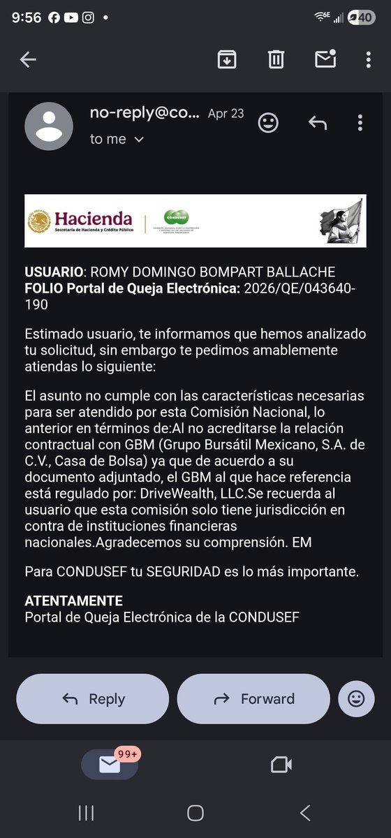 Romy_Bompart's tweet photo. @CondusefMX Miren la respuesta ..... https://t.co/XFQaMbr4gC