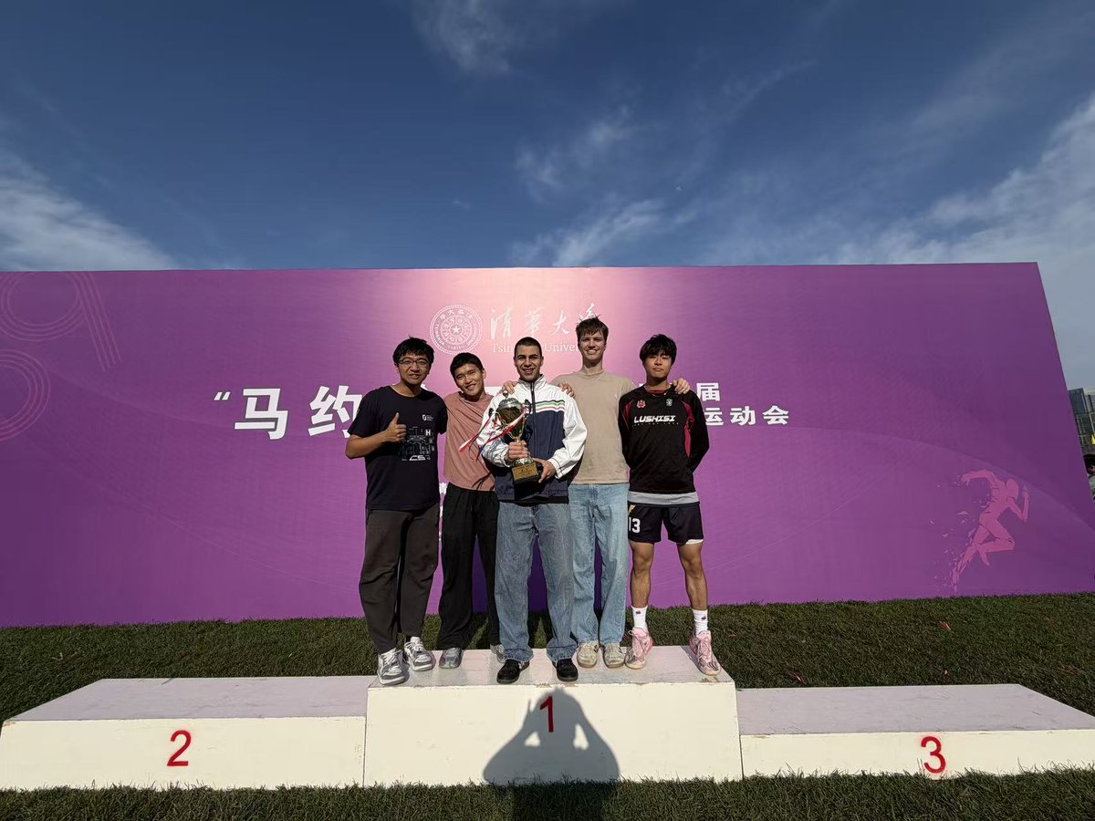 thudcst's tweet photo. #Tsinghua DCST handball team captured #MaYuehanCup championship, completing a stunning comeback to defeat the three-time defending champions 26:22. Led by Pavlov’s explosive offense and the whole team’s relentless defense, we finally stand at the top. 💪🤾 https://t.co/QFCTJdRpgs