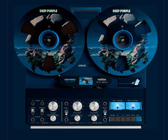 analogplanet's tweet photo. Revox have teamed up with @_DeepPurple to jointly present exclusive, limited, and signed special editions of the venerable Swiss manufacturer’s B77 MK III tape recorder and T77 turntable, as well as the STUDIOMASTER A200 loudspeaker https://t.co/pcb1ZZ94gC https://t.co/Vdox9OpEs9