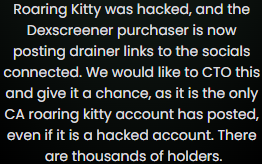 _bolivian's tweet photo. What's happening here

$RKC is now the official memecoin of Roaring Kitty?

5 million market cap https://t.co/SPV1K46NrV