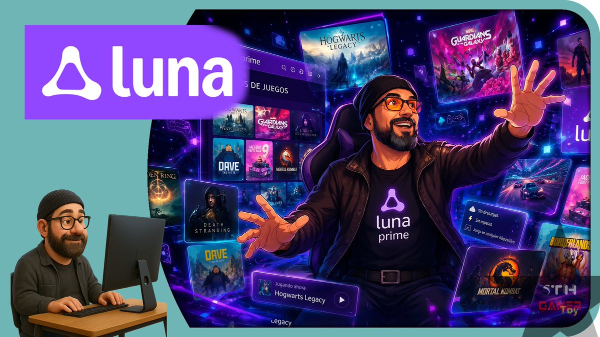 STHGamerToy's tweet photo. Una nueva plataforma, una nueva forma de jugar sin equipos especializados, una nueva oportunidad de disfrutar el tiempo de diversión.

https://t.co/fc2RGzOFfH

#sthgamertoy #lunaprime #luna #prime #amazon #amazonprime https://t.co/QpKeDLsyYb