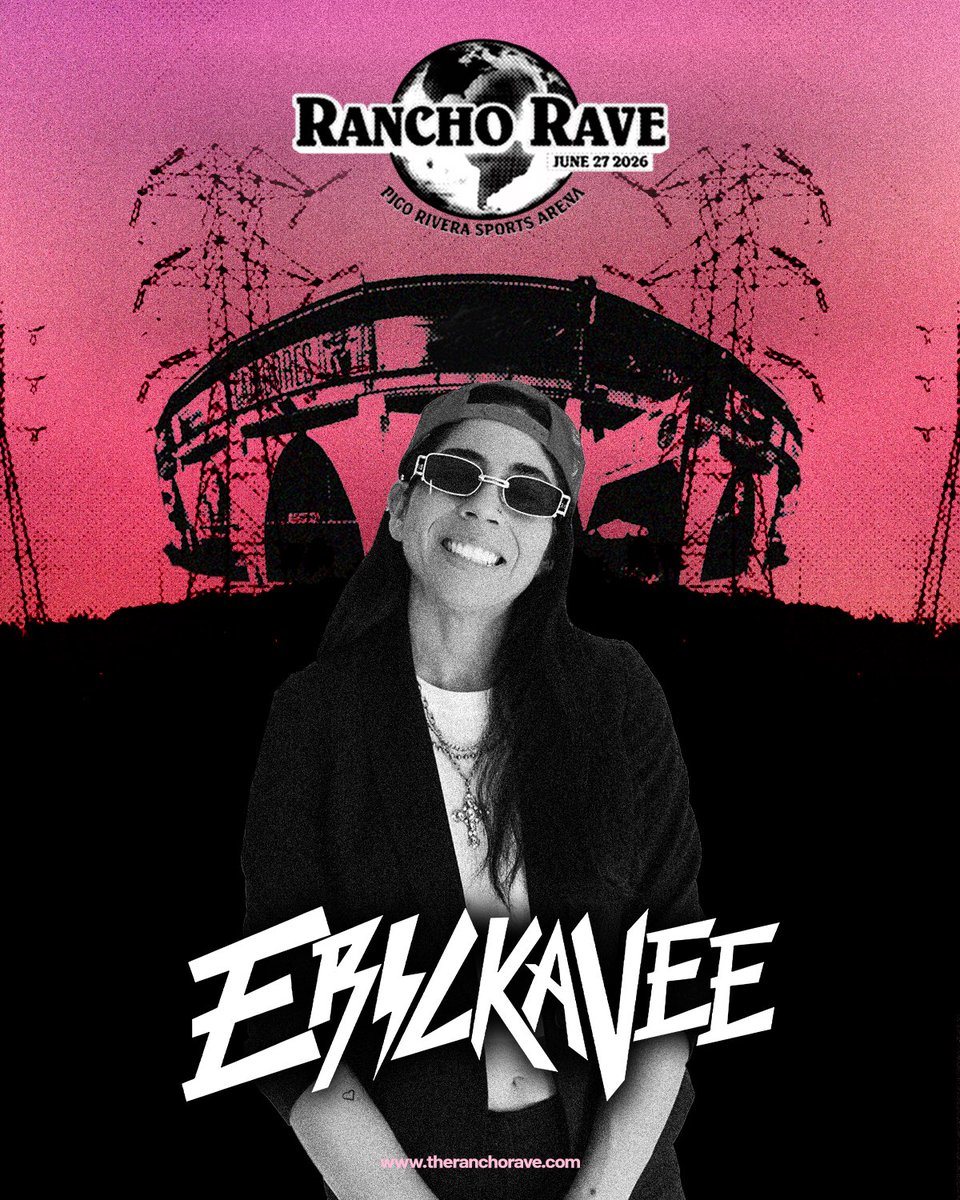 erickaveemusic's tweet photo. SEE YOU NEXT MONTH IN LOS ANGELES! ⚡️
RANCHO RAVE IS ABOUT TO GET A HIIIGH ENERGY SET FROM YA GIRL, LET’S GOOO 🤠 https://t.co/2j0wPKZhoC