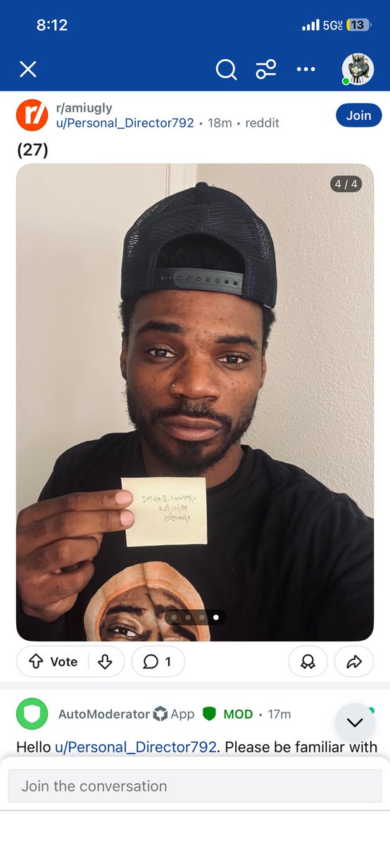 bushmaxxer's tweet photo. Am I ugly https://t.co/CaVOhsUQMN