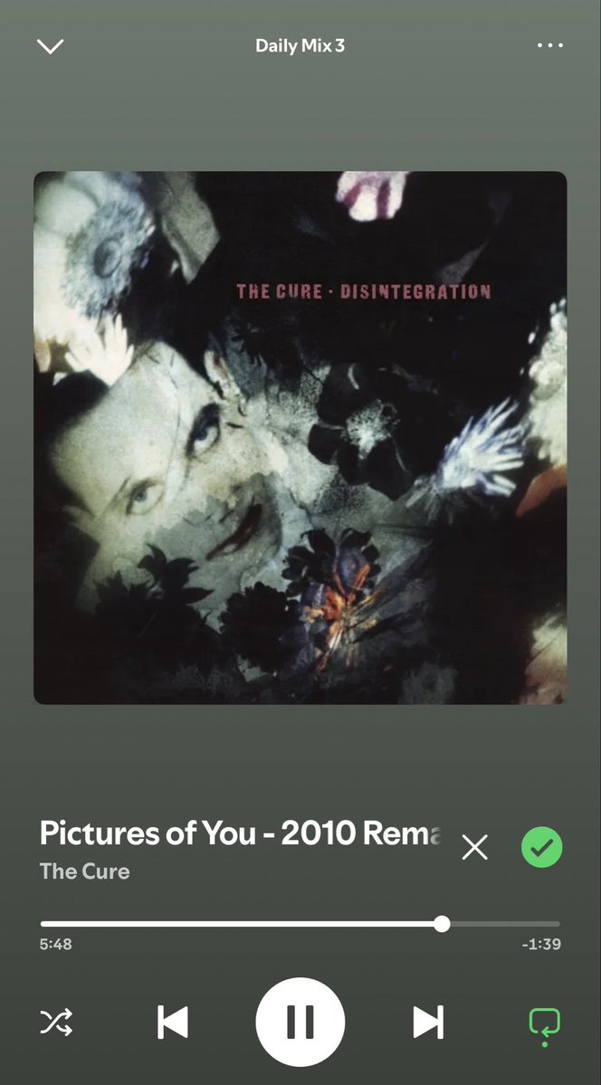 Just listening to a band that was prominent in the soundtrack from my early 90s