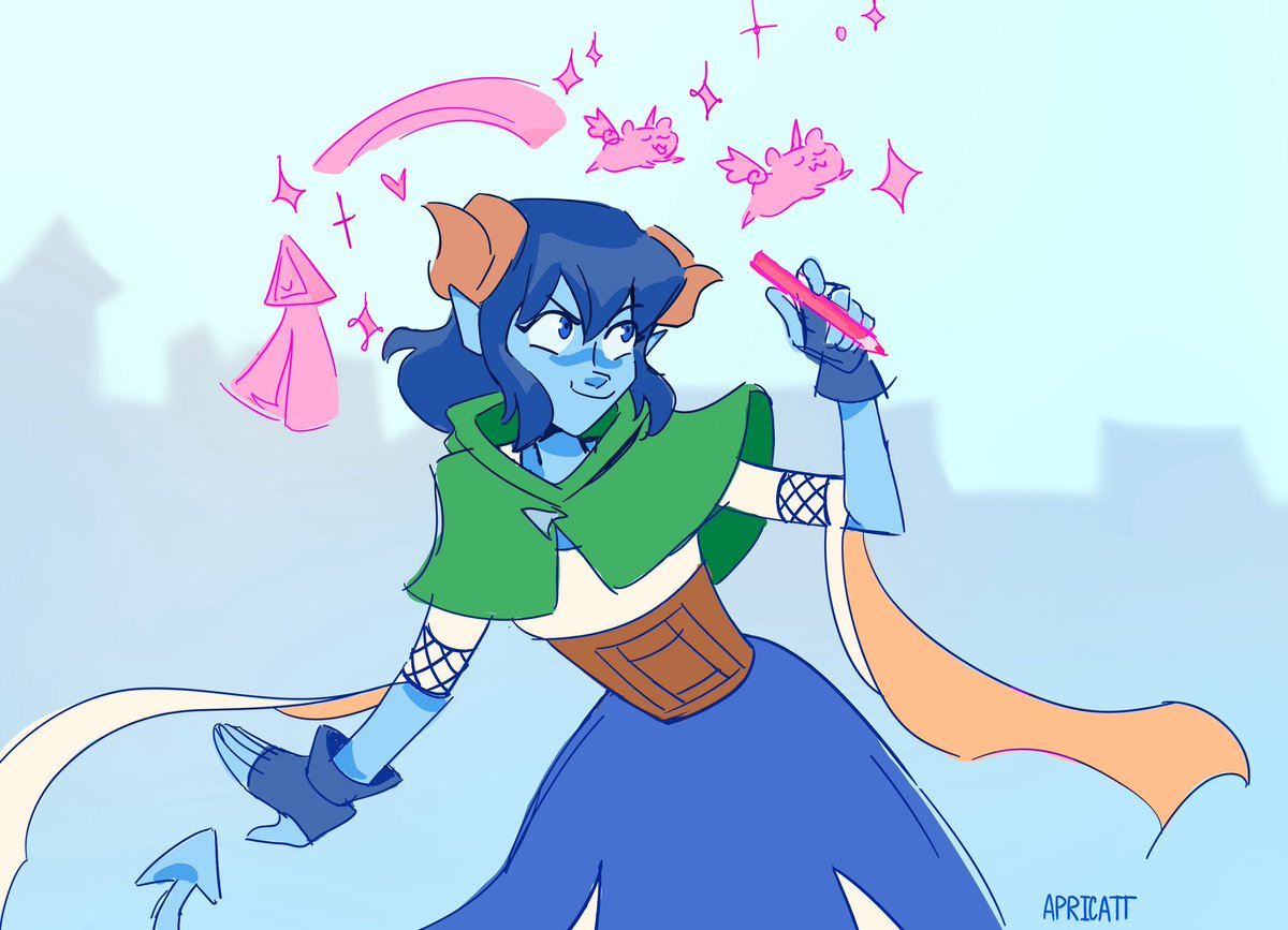 apricatt art tweet media