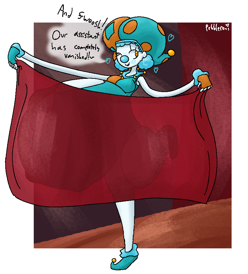 NotPebbleroni's tweet photo. Wow Jackie‘s so skilled, I wonder where they went! https://t.co/LvnVKh4bQe