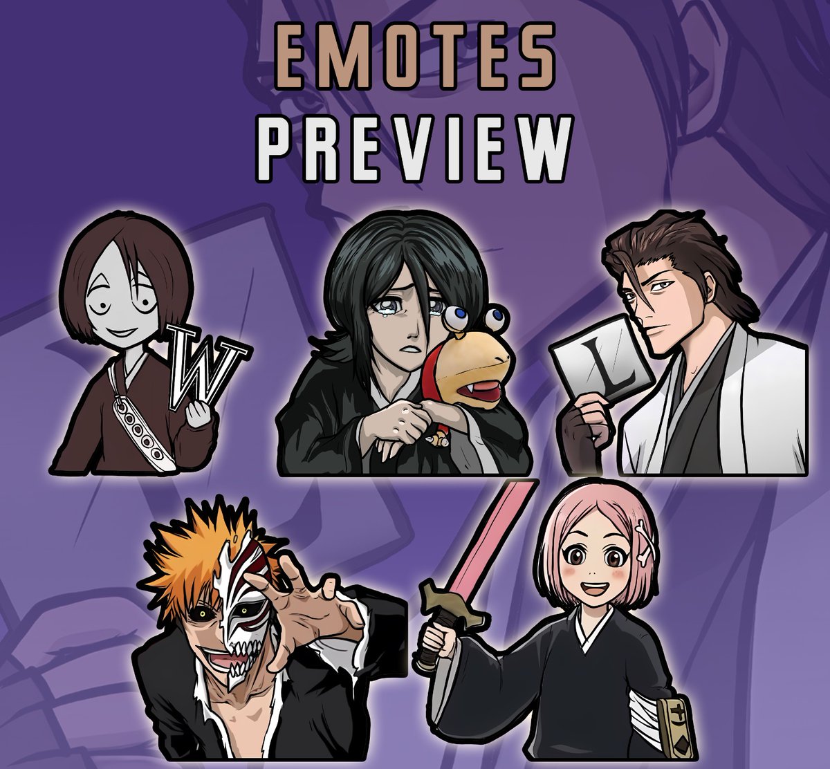 Gooofytrix's tweet photo. Tiny reactions with way too much personality ♡

Some emotes commissions.

#VTuber #Emotes #TwitchEmotes #AnimeArt #StreamerAssets #PNGtuber #CuteArt #DiscordEmotes #Kawaii #VTuberAssets https://t.co/rIbGz4zECE