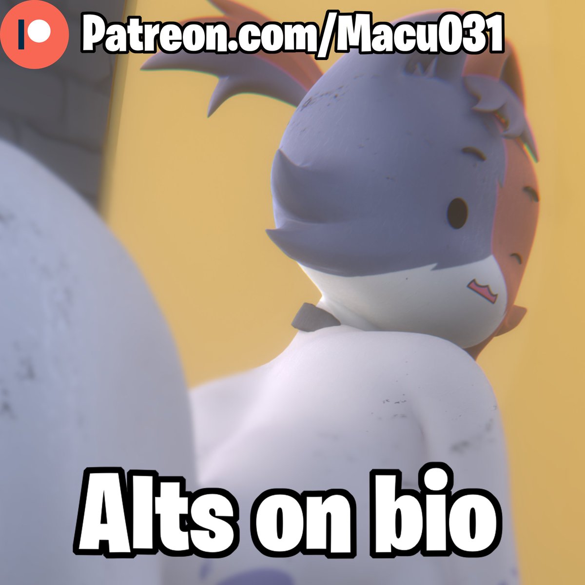 EvilMacu's tweet photo. Get early access to future renders on this account and alts on patreon https://t.co/W0ERTyPLFX