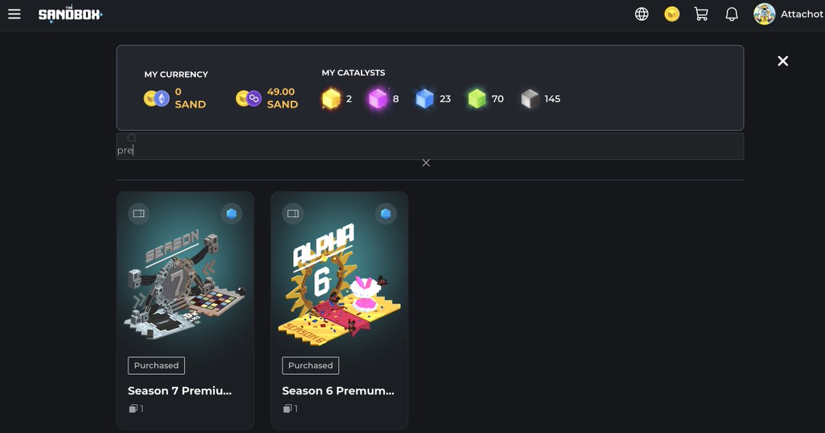 attachot_k's tweet photo. I have collected all Alpha Season Passes from Season 1 to Season 7 🎟️✨

OpenSea currently shows only Season 1–5, while Season 6–7 are visible through The Sandbox website.

Proud to be part of the journey since the early seasons 💙
Wallet: 0x88D8d8C2e9a29177a4a8D6755b3870E6720ee6A6
#TheSandbox #SAND #AlphaSeasonPasses