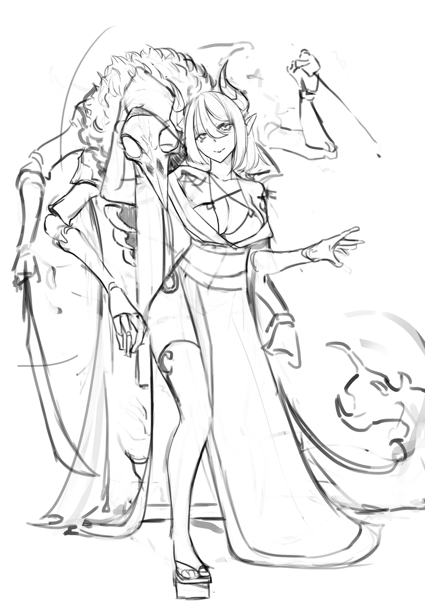 Vard_00's tweet photo. wip sketch puppet master

#sketch #WIP #characterdesignㅤㅤㅤ https://t.co/l42C7uRhRn