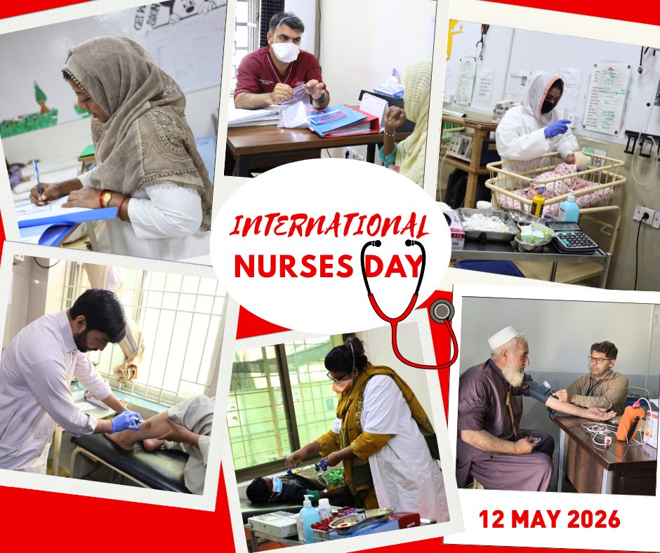 MSF_Pakistan's tweet photo. Nurses are the cornerstone of healthcare around the world and are fundamental to @MSF's medical-humanitarian action. 

This #InternationalNursesDay 2026,  we honour their compassion in connecting people to care.

More here: https://t.co/dfxfMOrIqa https://t.co/DSjjEbJFNo