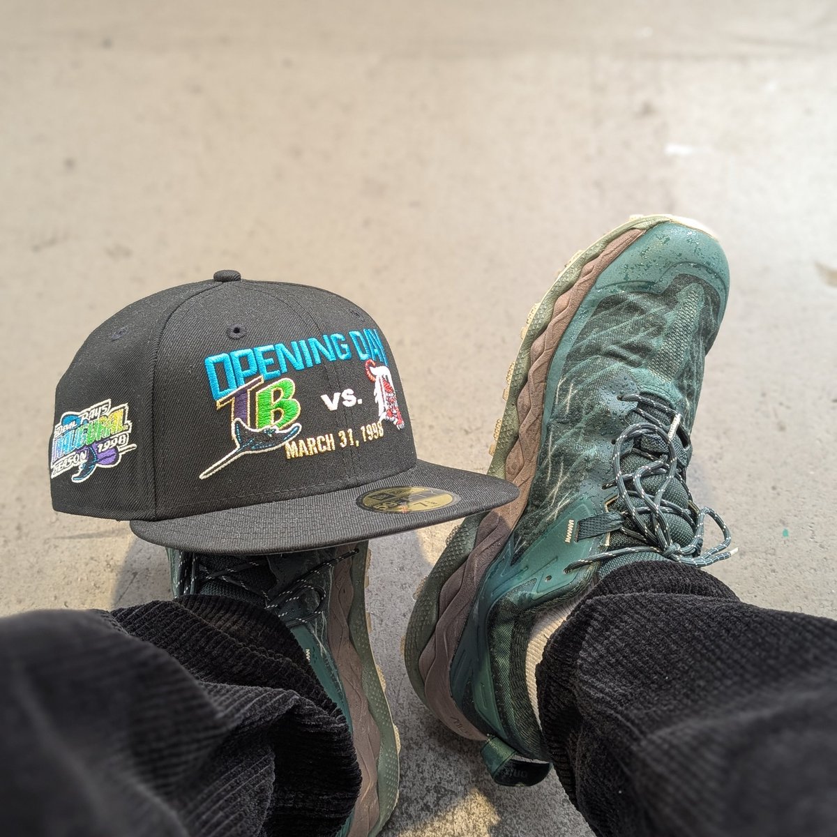 りずページ♫ NEWERA 59FIFTY Opening Game 1998 Front 1998INNAGUAL SIDEPATCH は