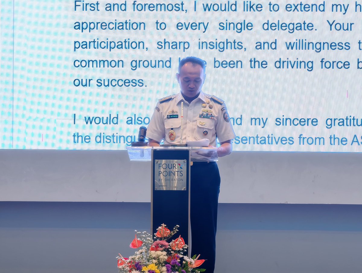 UNODC_BMB's tweet photo. @UNODC_MCP supported @HumasBakamlaRI in convening the ASEAN Coast Guard Forum (ACF) Technical Expert Working Group in Manado 🇮🇩.
Representatives from MLE agencies of all ASEAN Member States &amp; the ASEAN Secretariat advanced the Concept Note &amp; ToR for the establishment of the ACF. https://t.co/7WjB2oBtSh