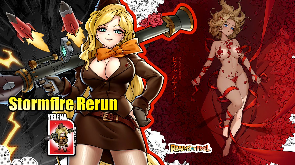 realmsofpixel's tweet photo. 🔥SP Yelena Reruns!🔥

The enigmatic and mighty SP Yelena is back! With her ability to twist fate and shape perceptions, she's more powerful than ever!
"What they see when they look up... is still up to me!"

Banner Duration: May 13 - May 26, UTC -0/UTC -4

She's the one who controls reality itself. Are you ready to face her once again?

#RealmsofPixel #herorerun #limitedrerun