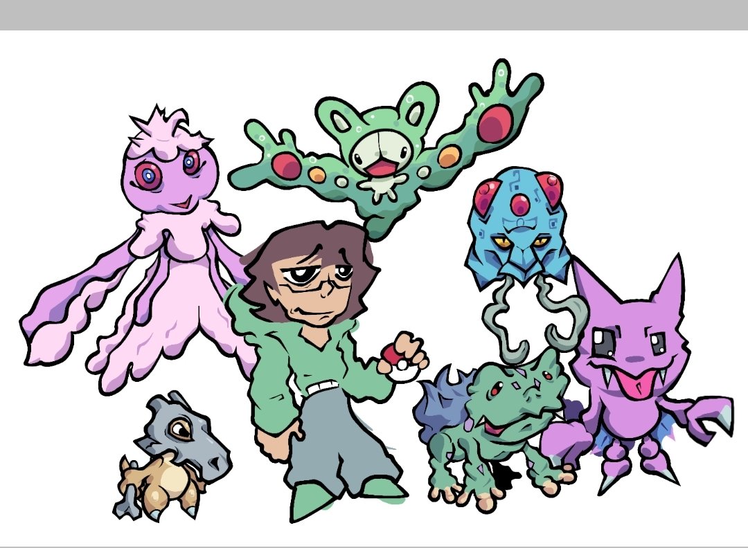 Austin45182193's tweet photo. Un equipo pokémon a mi estilo

#pokemonㅤㅤㅤ 
#art https://t.co/uUJsUjYwWP