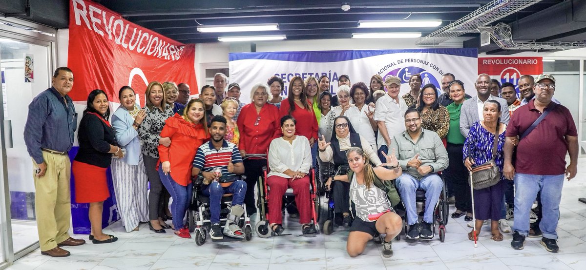 PRDesPanama's tweet photo. Hoy dimos un paso importante hacia un PRD más inclusivo y accesible.

Con el lanzamiento de la Secretaría Nacional de Personas con Discapacidad, reafirmamos nuestro compromiso con la participación y la inclusión real.
#PRDSinBarreras 🇵🇦 https://t.co/w6HNC9RhxF