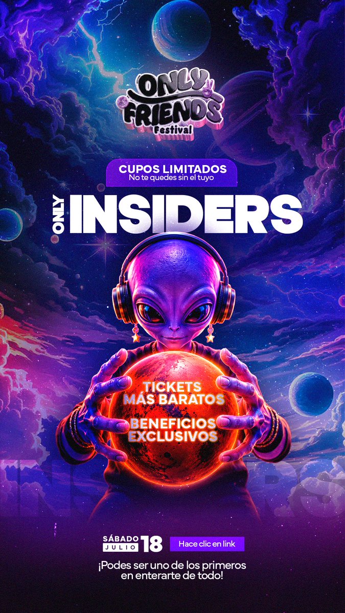 emmaretopOK's tweet photo. 🔥 SE VIENE EL DÍA DEL AMIGO 🔥  
📍 18/07 • Cañada Rosquín   
🎟 descuentos en entradas  
👥 packs de amigos  
🎁 beneficios exclusivos  
🚍 promos y novedades privadas  
⚡ y sorpresas que no vamos a publicar para todos  
👇 Registrate GRATIS acá:  
https://t.co/Aq8iCiQIB4 https://t.co/DBZD6aRlSm
