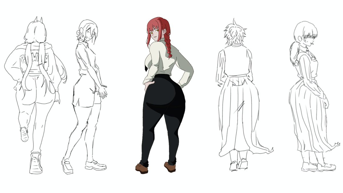 Conrad69696's tweet photo. A little update of my next art

#Makima #anime #drawingsㅤㅤ . https://t.co/ZgPc6kh309