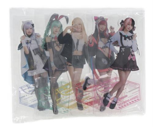 えなこ　アクリルスタンドセット　アクスタ 商品入荷情報】 #えなこ えなすぽっ! アクリルスタンド5体セット が