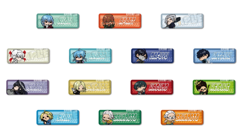 METALBOXにて予約開始！ TVアニメ『SAKAMOTO DAYS』 レザーバッジ