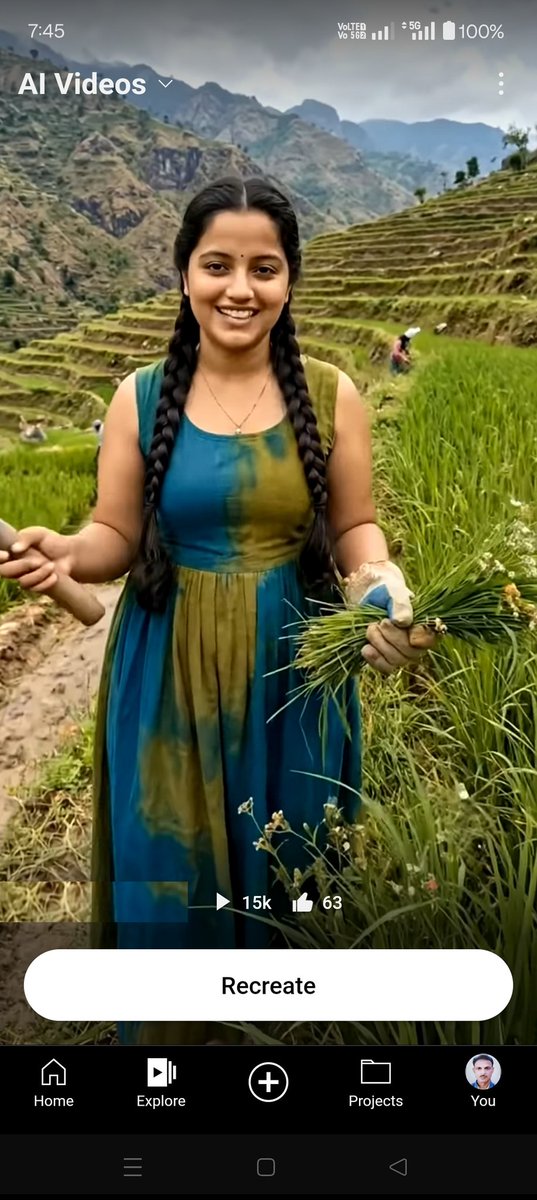 javed_farming's tweet photo. @YouTube You provide a "Recreate" option on the YT Create app, yet you reject the content by labeling it as "Reuse"—what kind of policy is this? 🙏@YouTubeCreator https://t.co/K4c8xZXswu